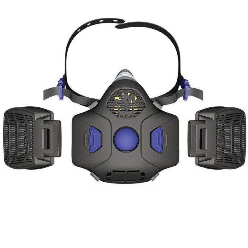 Полумаска 3M™ Secure Click™ HF-803SD, размер большой