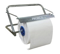 Держатель для протирочных материалов в рулонах настенный PROBOS