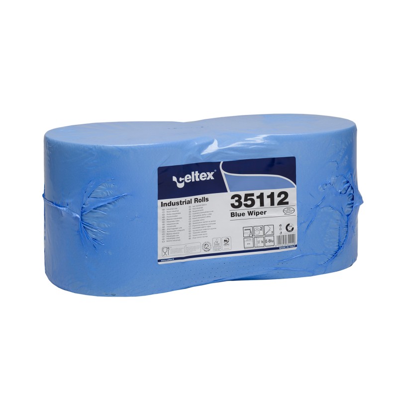 Протирочная бумага в рулоне Celtex С35112, 970 листов (2 рул/уп)