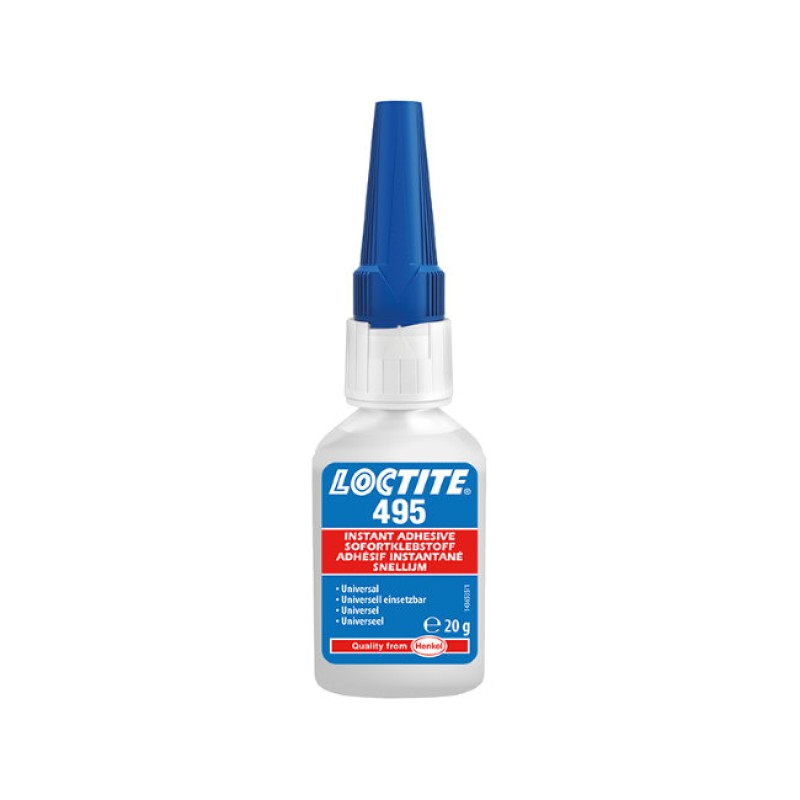 Клей общего назначения, повышенная химстойкость LOCTITE 495, 20 г Клей общего назначения, повышенная химстойкость LOCTITE 495, 20 г