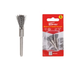 Щетка из углеродистой стали 5 мм WORTEX