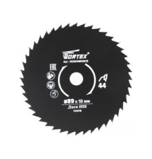 Диск пильный по металлу 89x10 мм 44 зуб. HS S044 M WORTEX для HS 2865