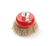 Щетка д/шлиф.маш."чашка" гофр. 75мм GEPARD (GP0865-75)