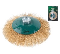 Щетка дисковая гофр.125мм/M14 ВОЛАТ