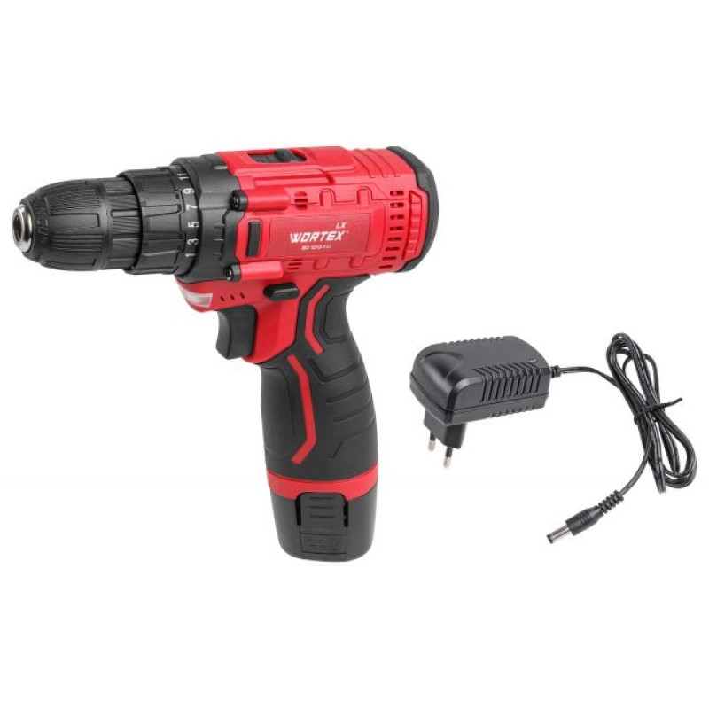 Аккум. дрель-шуруповерт WORTEX LX BD 1213-1 Li в кор. 12 В, 25 Н*м, 1х1.5 А*ч, БЗП 10 мм Аккум. дрель-шуруповерт WORTEX LX BD 1213-1 Li в кор. 12 В, 25 Н*м, 1х1.5 А*ч, БЗП 10 мм