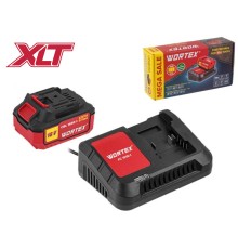 Набор аккумулятор 4 А*ч и зарядное устройство 1х2 А WORTEX ALL1 в кор. МЕГА АКЦИЯ