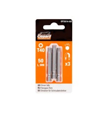Насадка TORX T40 50мм 3шт GEPARD (GP3514-50)
