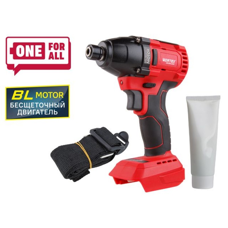 Аккум. ударный гайковерт/винтоверт WORTEX CWR 0118 в кор. ALL1 XLT SOLO БЕСЩЕТ., 18 В, 160 Н*м Аккум. ударный гайковерт/винтоверт WORTEX CWR 0118 в кор. ALL1 XLT SOLO БЕСЩЕТ., 18 В, 160 Н*м