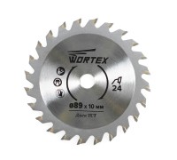 Диск пильный по дереву 89x10 мм 24 зуб. HS S024 W в блистере