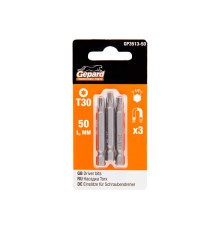 Насадка TORX T30 50мм 3шт GEPARD (GP3513-50)