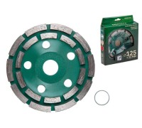 Алмазная чашка 125мм бетон двурядная ВОЛАТ