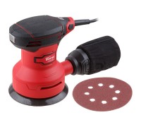 Эксцентриковая шлифмашина WORTEX LX RS 1225 в кор. 240 Вт, 125 мм, 12000 об/мин