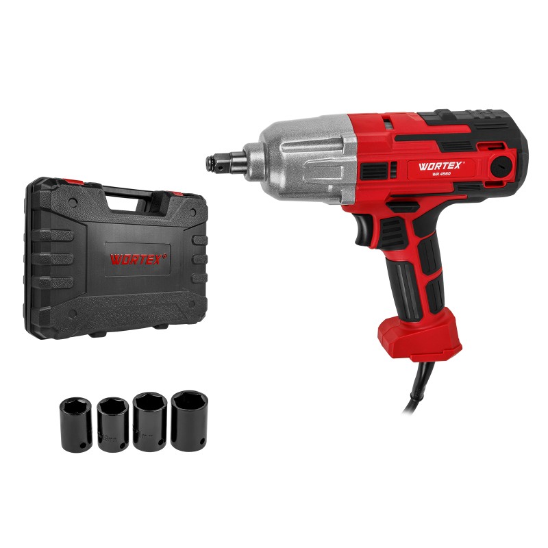 Гайковерт электрический WORTEX WR 4560 в чем. 400 Н*м, 450 Вт, 2800 об/мин Гайковерт электрический WORTEX WR 4560 в чем. 400 Н*м, 450 Вт, 2800 об/мин