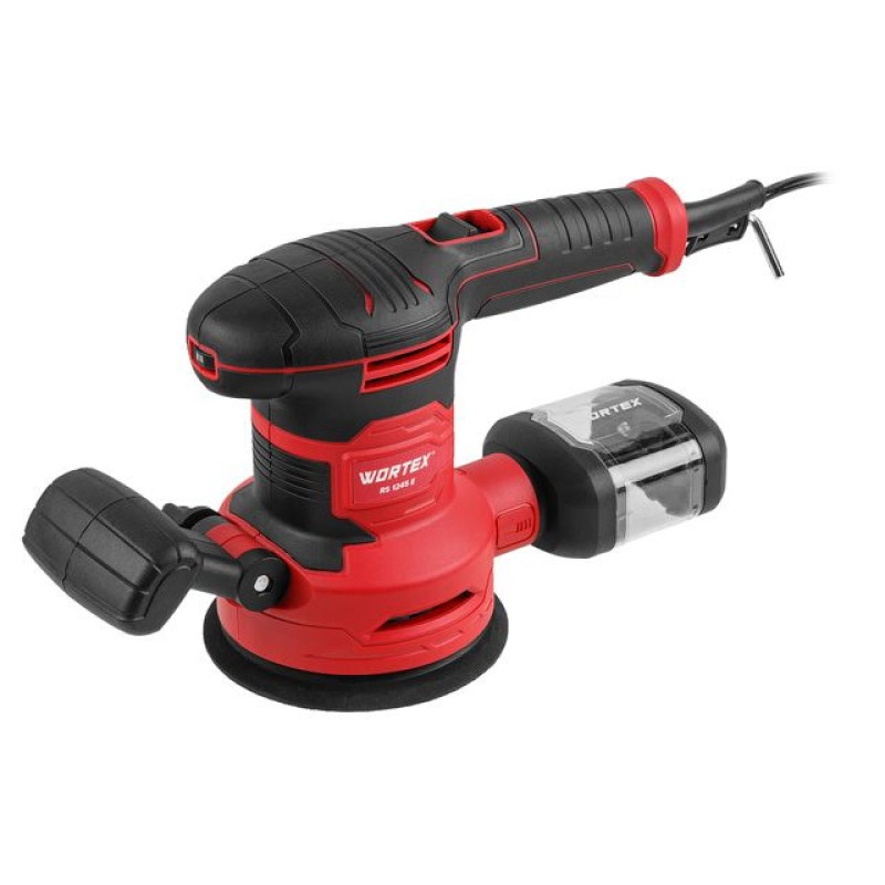 Эксцентриковая шлифмашина WORTEX RS 1245 E в кор. 430 Вт, 125 мм, 7000-14000 об/мин Эксцентриковая шлифмашина WORTEX RS 1245 E в кор. 430 Вт, 125 мм, 7000-14000 об/мин