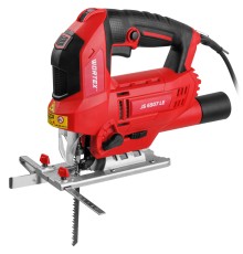 Лобзик электрический WORTEX JS 6507 LE в кор. 650 Вт, 500-3000 ход/мин, пропил до 65 мм