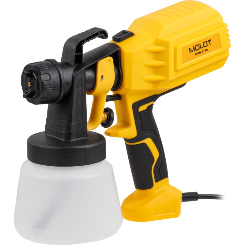 Краскораспылитель электрический MOLOT MPS 0740 в кор. Краскораспылитель электрический MOLOT MPS 0740 в кор.