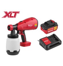Аккум. краскораспылитель WORTEX CPS 1810 в кор. ALL1 МЕГА АКЦИЯ 18В, 1 акк., 4 Ач, 700 мл/мин, 1 л б