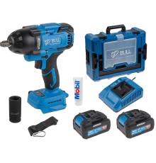 Аккум. ударный гайковерт BULL SC 1807 Xcase, XLTpro, БЕСЩЕТ., 18 В, 750 Н*м, 1/2", 2х4 А*ч, з/у 4 А