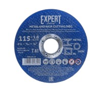 Круг отрезной 115х1.0x22.2 мм для металла и нерж. стали EXPERT STARTUL