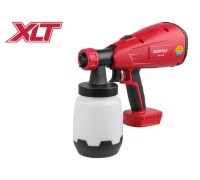 Аккум. краскораспылитель WORTEX CPS 1810 в кор. ALL1 SOLO 18В, 700 мл/мин, 1 л бак