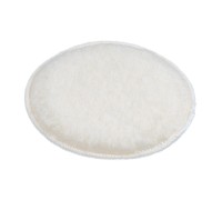 Полировальный круг 150мм, на липучке (иск.шерсть, средней длины)