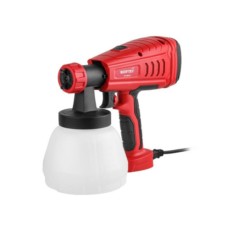 Краскораспылитель электрический WORTEX LX PS 0845-1 в кор. 550 Вт, 800 мл/мин, 1.3 л бак Краскораспылитель электрический WORTEX LX PS 0845-1 в кор. 550 Вт, 800 мл/мин, 1.3 л бак