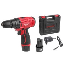 Аккум. дрель-шуруповерт WORTEX LX BD 1215 Li в чем. 12 В, 25 Н*м, 2х1.5 А*ч, БЗП 10 мм