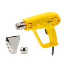 Термовоздуходувка MOLOT MHG 5120-1 в кор. + набор сопл 2000 Вт, 2 скор., 350-550 °С