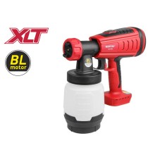 Аккум. краскораспылитель WORTEX CPS 1808 в кор. ALL1 SOLO БЕСЩЁТ.ДВИГ., 18В, 1000 мл/мин, 0.8 л бак