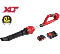 Аккум. воздуходувка WORTEX BB 2018-1 D ALL1 XLT SET 18В, БЕСЩЁТ., 162-450 м.куб/ч, 72-190 км/ч