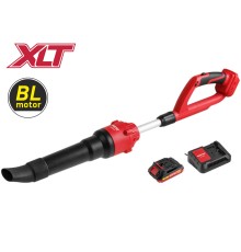 Аккум. воздуходувка WORTEX BB 2018-1 D ALL1 XLT SET 18В, БЕСЩЁТ., 162-450 м.куб/ч, 72-190 км/ч