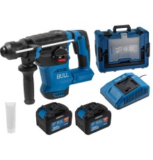 Аккум. перфоратор BULL CBH 1826 Xcase, XLTpro, БЕСЩЕТ., 18 В, 2.6 Дж, 26 мм, 2x6 А*ч, з/у
