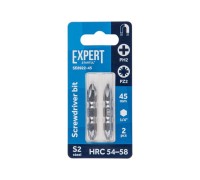 Насадка крестообразная PH2-PZ2 45мм 2шт EXPERT STARTUL (SE8922-45)