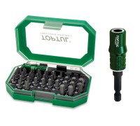 Набор бит 1/4" 35шт. с магнитным держателем TOPTUL (GACW3502)