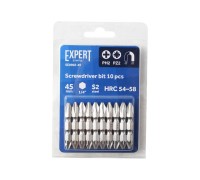 Насадка крестообразная PH2-PZ2 45мм 10шт EXPERT STARTUL (SE8902-45)
