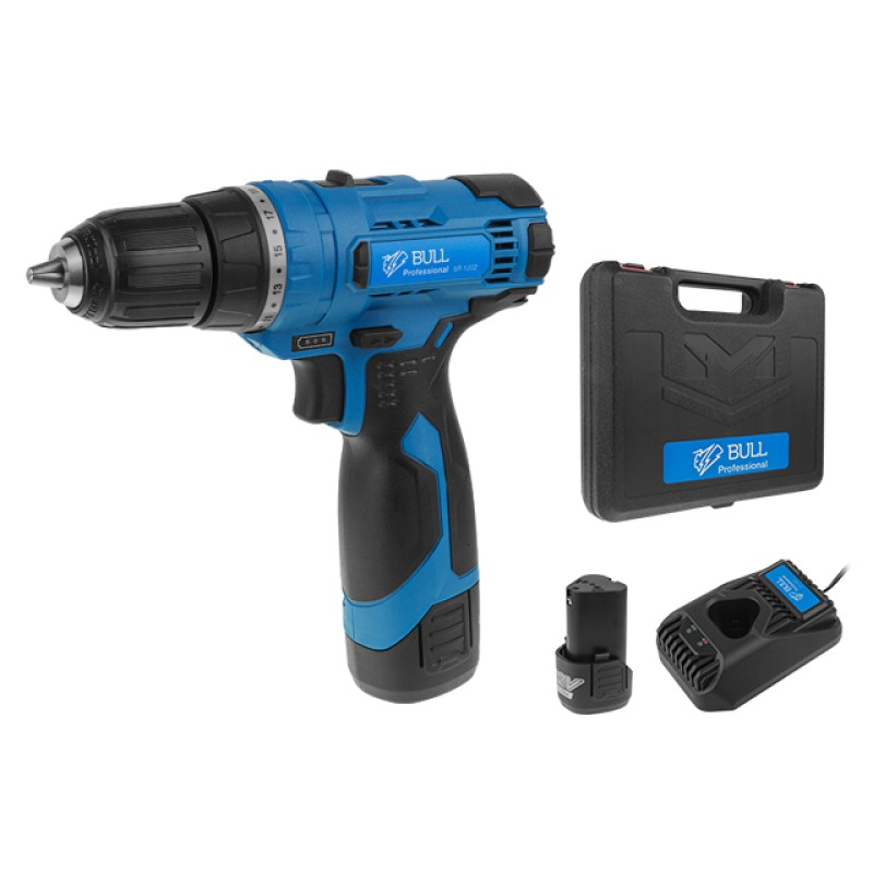 Аккум. дрель-шуруповерт BULL SR 1202 в чем. Аккум. дрель-шуруповерт BULL SR 1202 в чем.