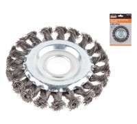 Щетка дисковая косич.100ммх22мм GEPARD (GP0894-100)