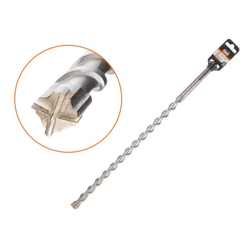 22х400х540 мм бур (сверло) SDS-max QUADRO-X GEPARD 22х400х540 мм бур (сверло) SDS-max QUADRO-X GEPARD