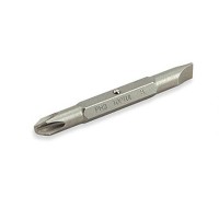Насадка двухсторонняя PH3/SL8mm 5/16" 75мм TOPTUL (FKAB0308)