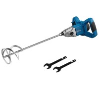 Миксер строительный BULL BM 1416 1600 Вт, 2 скор., M14, рег. об. + насадка