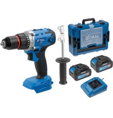 Аккум. дрель-шуруповерт BULL SR 1802 Xcase, XLTpro, БЕСЩЕТ., 18 В, 80 Н*м, 2*4 А*ч, БЗП 13 мм