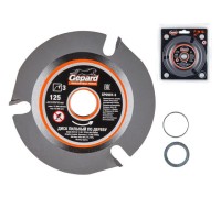 Диск пильный 125х22.2/20/16 мм 3 зуб. по дереву GEPARD