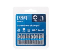 Насадка крестообразная PH2 25мм 10шт EXPERT STARTUL (SE8502-25)