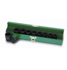 Набор головок ударн. 1/2" 10-24мм 6гр. 10шт. TOPTUL (GDAD1001)