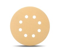 Шлифлист 125мм круг P240 бумага, самосцепл. (8 отв.) Abraforce