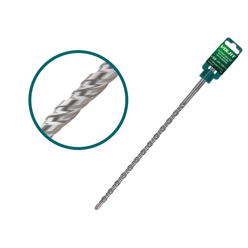 10х260х310 мм бур (сверло) SDS-plus S4 ВОЛАТ 10х260х310 мм бур (сверло) SDS-plus S4 ВОЛАТ