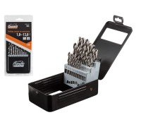 Набор сверл по мет. 25шт 1-13мм HSS GEPARD