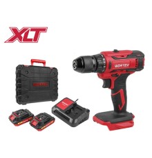 Аккум. дрель-шуруповерт WORTEX BD 1820-1 Li в чем. ALL1 18 В, 30 Н*м, 2х2 А*ч, БЗП(мет.) 13 мм