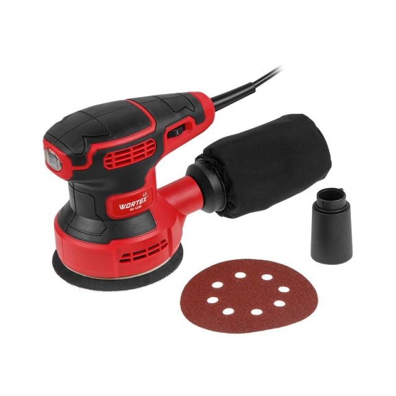 Эксцентриковая шлифмашина WORTEX LX RS 1230 в кор. 280 Вт, 125 мм, 6000-13000 об/мин Эксцентриковая шлифмашина WORTEX LX RS 1230 в кор. 280 Вт, 125 мм, 6000-13000 об/мин