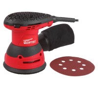 Эксцентриковая шлифмашина WORTEX RS 1235 E в кор. 320 Вт, 125 мм, 6000 - 13000 об/мин